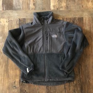 The North Face dark Grey polartec thermal pro jacket size small great condition